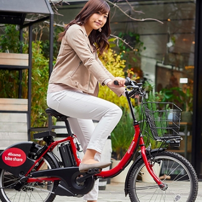 バイクシェアと一緒に楽しむ